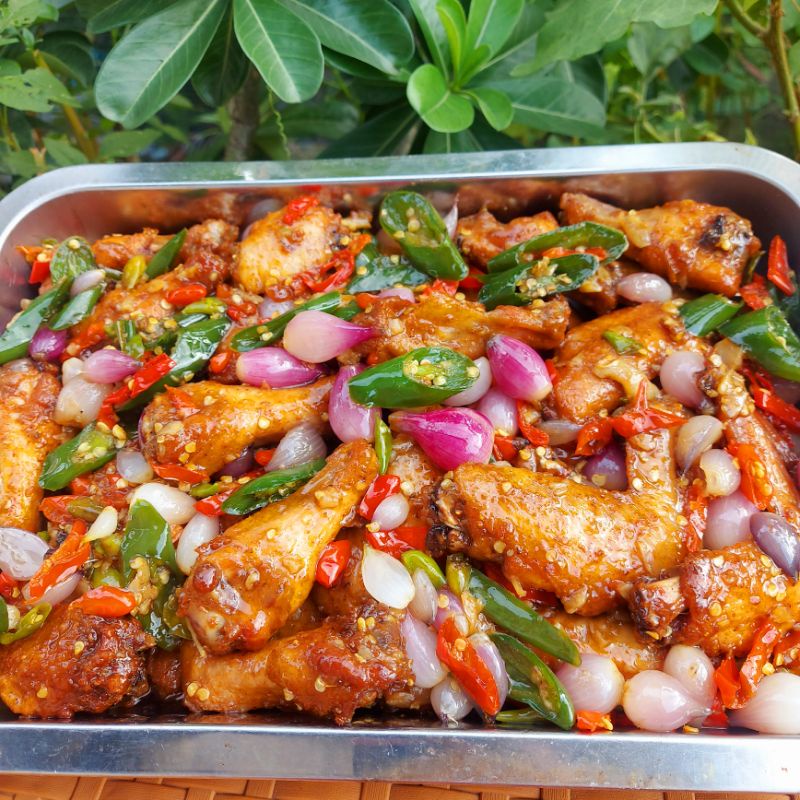 

Ayam Oseng bawang