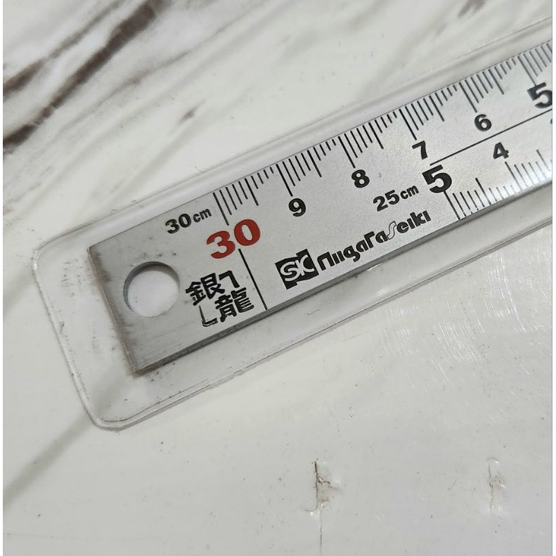 

NIIGATA SEIKI MT-30KD JAPAN - Penggaris Siku Stainless Steel Original