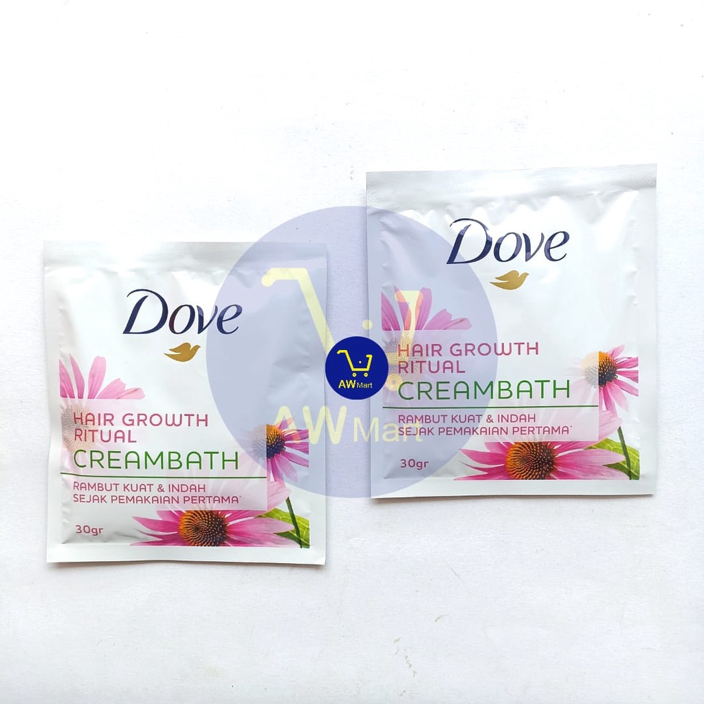 DOVE CREAMBATH 30GR - HAIR GROWTH RITUAL