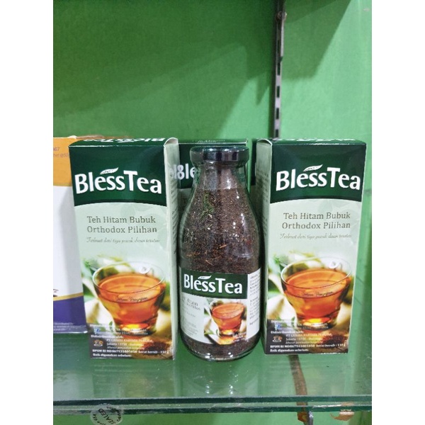 

Blesstea / Bless tea isi 110 gram Teh Hitam Original