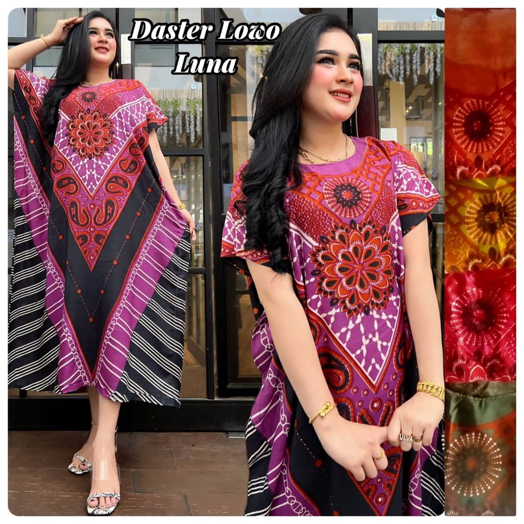 Kelelawar Lowo Daster Jumbo Ld 120 Kekinian Bahan Rayon Wanita Bumil