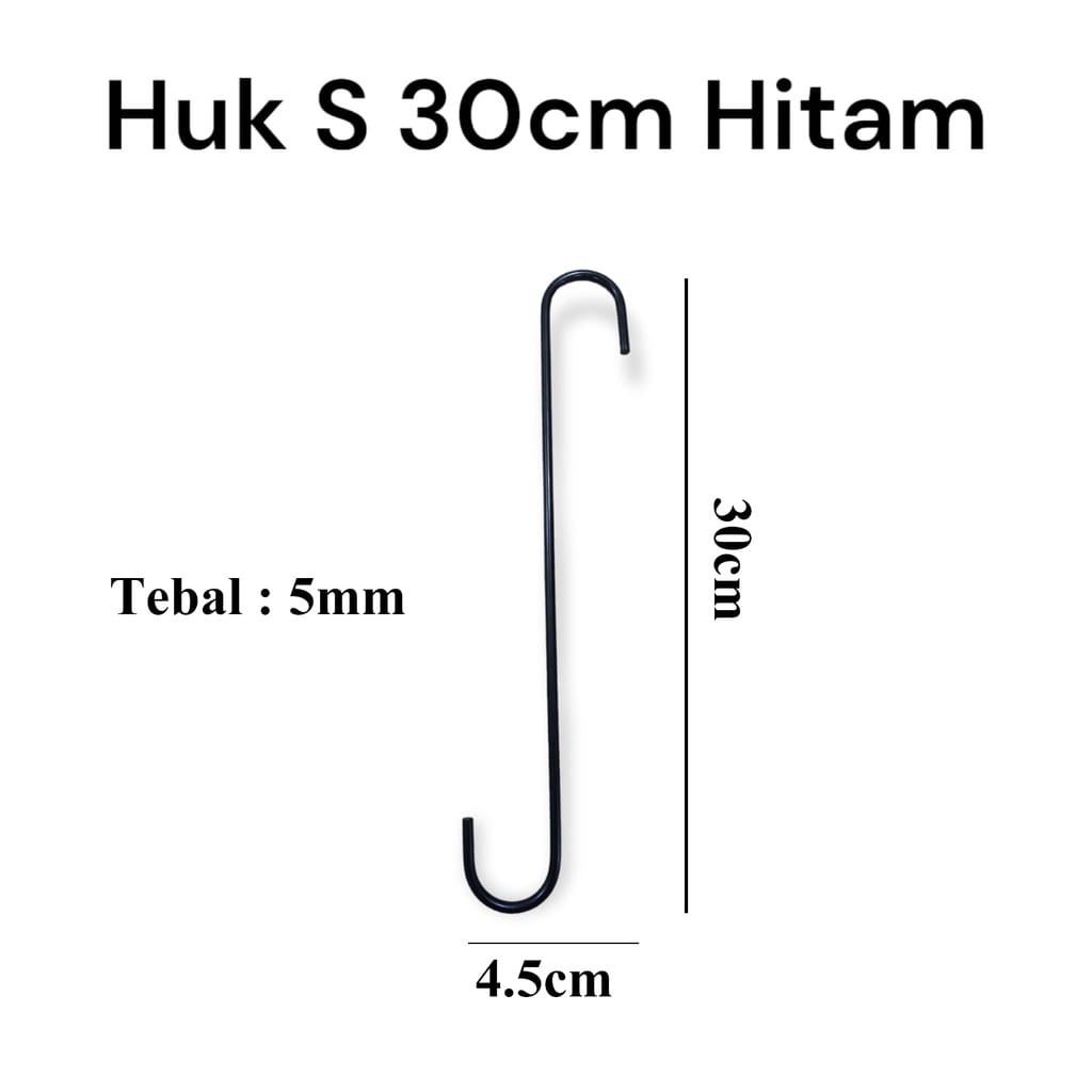 Hook Cantolan S Stainless Steel Ukuran 30cm - harga/pc