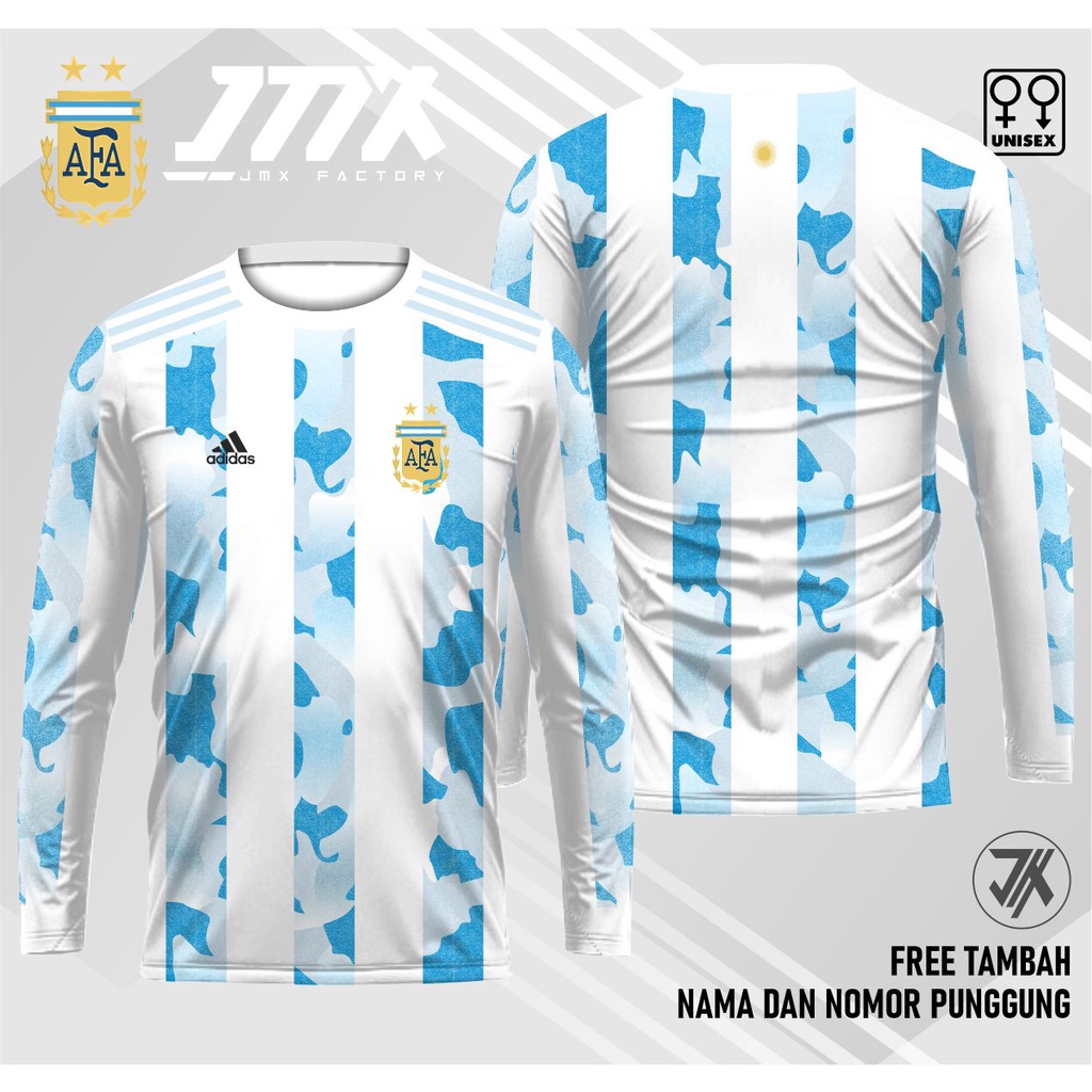 jersey kaos timnas argentina 2022 kaos piala dunia qatar 2022