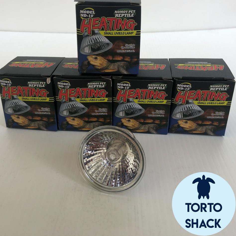 つ [COD] Lampu Nomoy UVA + UVB 25 / 50 / 75 W | Nomoy Pet ND-10|Lampu Reptil Murah Lampu Burung| Halo