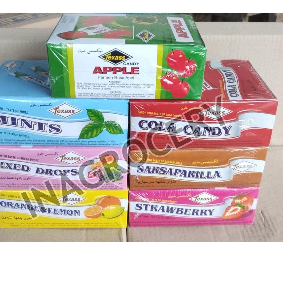

BAYAR DITEMPAT✔️TEXAS ROLL CANDY ( ALL VARIANT) ISI 24ROLL|RA8