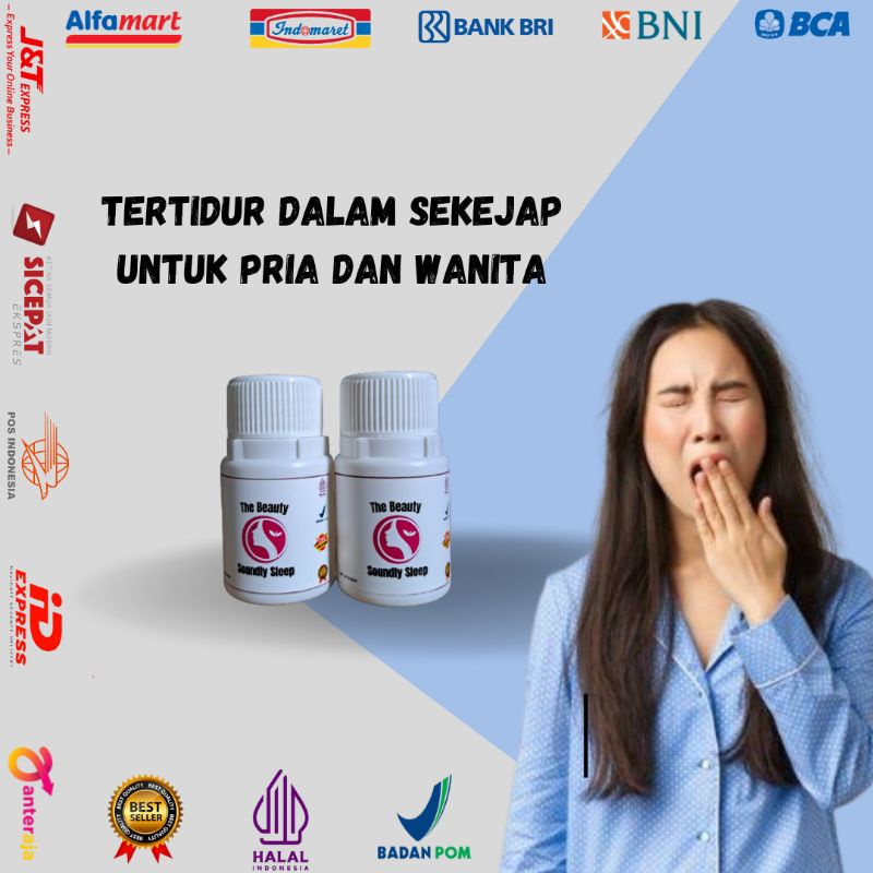 UBAT TIDUR TABLET BISA DICAIRKAN WANITA PRIA INSOMNIA AMPUH ATASI SUSAH TIDUR LELAP NYEYAK ASLI ORI