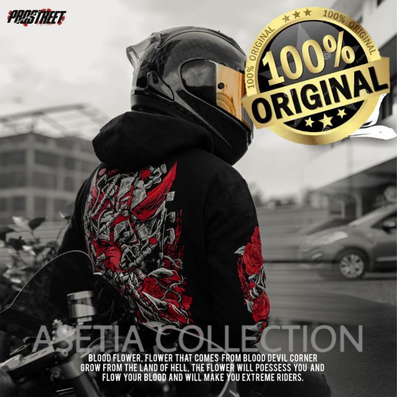HOODIE PROSTREET BLOOD FLOWER V2 | NEW | ORIGINAL