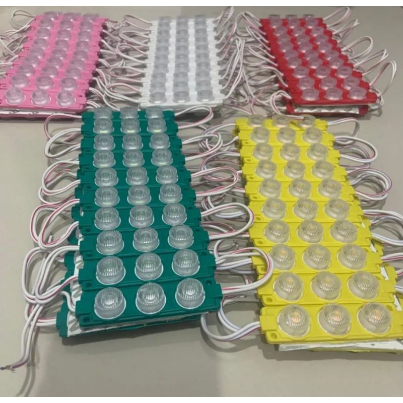 Lampu led Modul Variasi 3Mata  12volt & 24volt lampu kolong, lampu tambahan bak, lampu dashboard lam