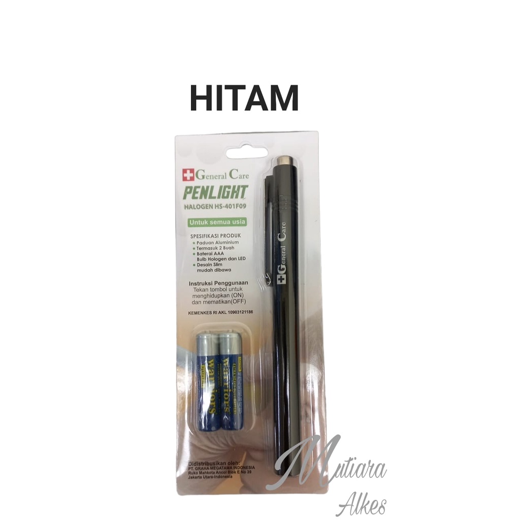 GC Penlight LED Halogen General Care / Senter Medis / Pen Light GC