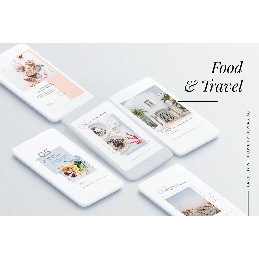 Food &amp; Travel igStories Pack
