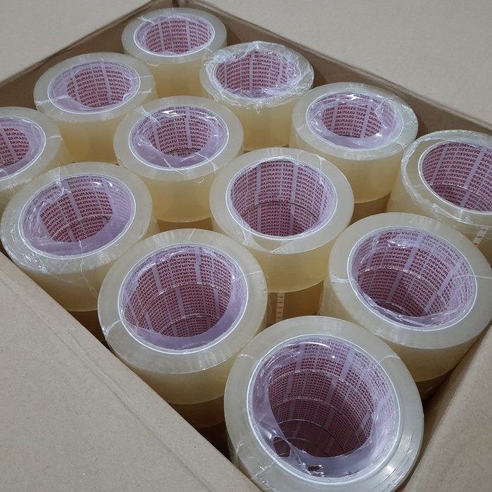 

Lakban bening Daimaru 1 dus