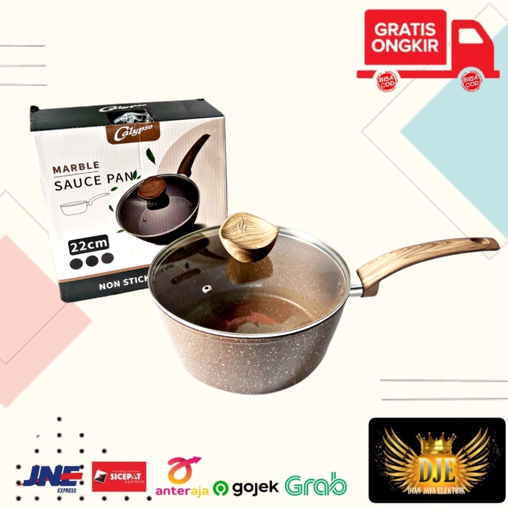 Calypso Sauce Pan/Panci Saus Anti lengket Induksi 22cm