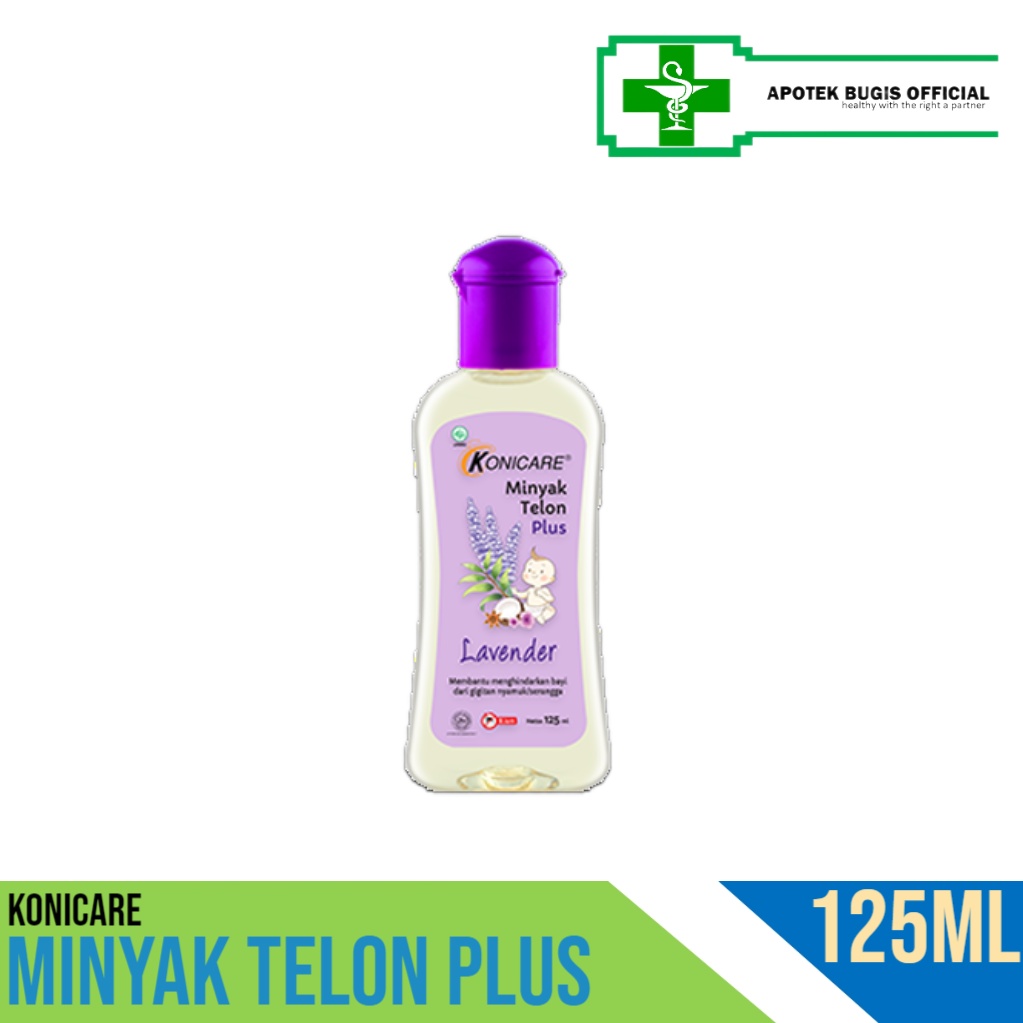 Konicare Baby Oil - Minyak Telon Plus - Minyak Kayu Putih 125mL