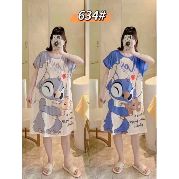 KAWAI JUMBO PROMO BAJU TIDUR DASTER DRESS OVERSIZED IMPORT