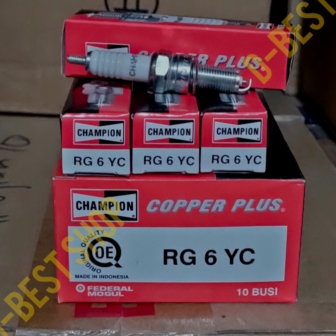 Busi champion RG6YC | CBR 150R, NOVA SONIC, KIRANA, VIXION, SATRIA FU