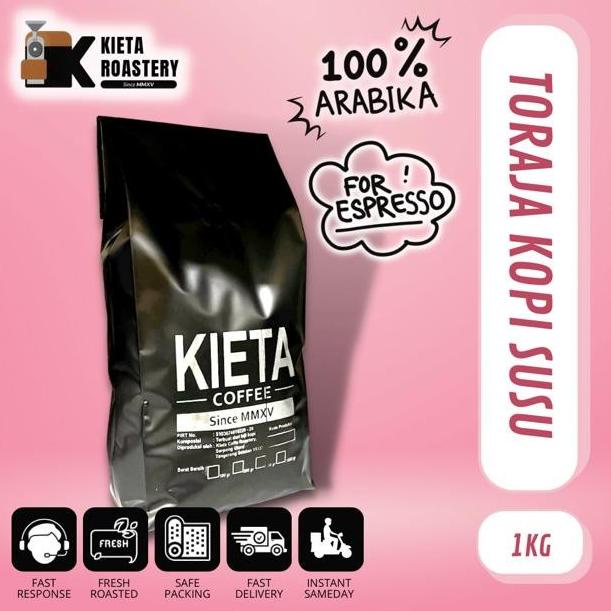 

[BISA COD] Biji Kopi Arabika Toraja Sapan untuk Kopi Susu / Espresso Blend 1kg