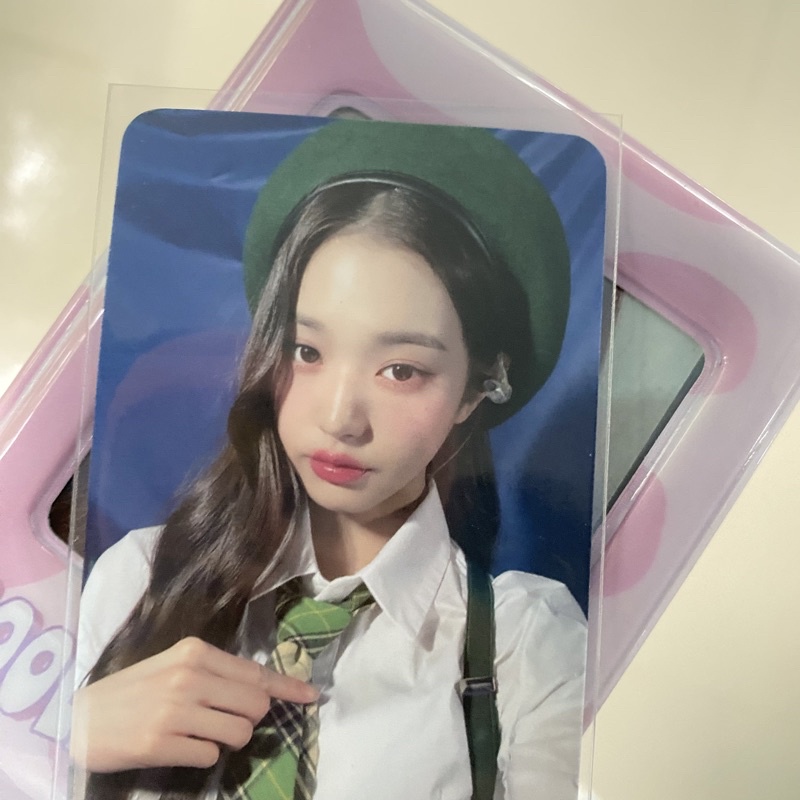 pc wonyoung wony wony sw3 sw r3 soundwave round 3 beret baret afli after like pair