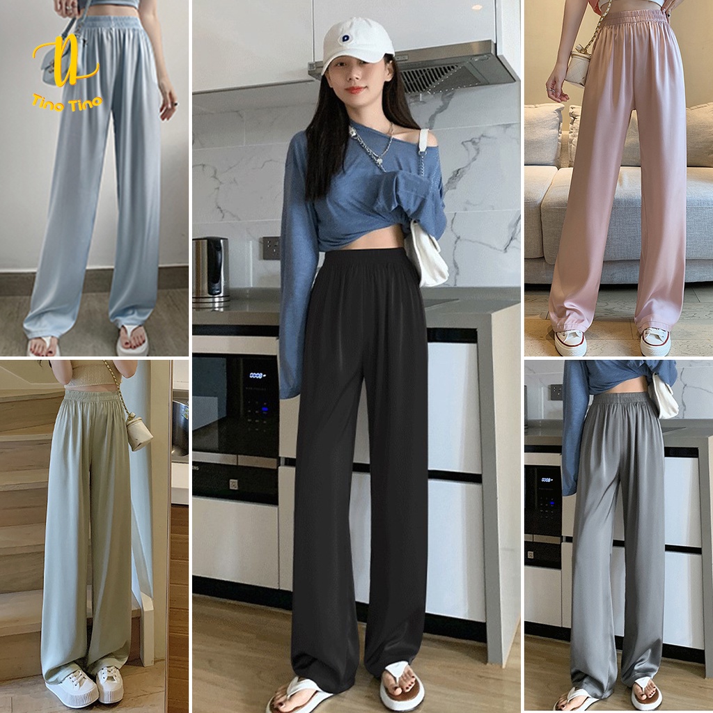 CJWP-H994 TINO TINO PANTS HIGHWAIST SANTAI IMPORT CELANA PANTS WANITA CEWEK CULLOTE HW BAGGY/CELANA KULOT WANITA