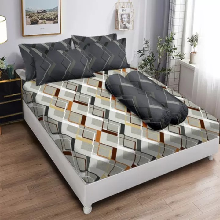 Sprei Lady Rose Rio Ukuran 160x200 Queen & 180x200 King Tinggi 20 Sprey Minimalis Seprei Aesthetic