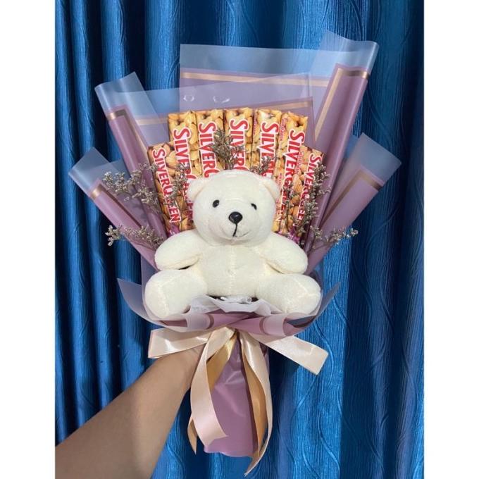 Buket Coklat// Buket Boneka // Buket Bunga // Silverqueen