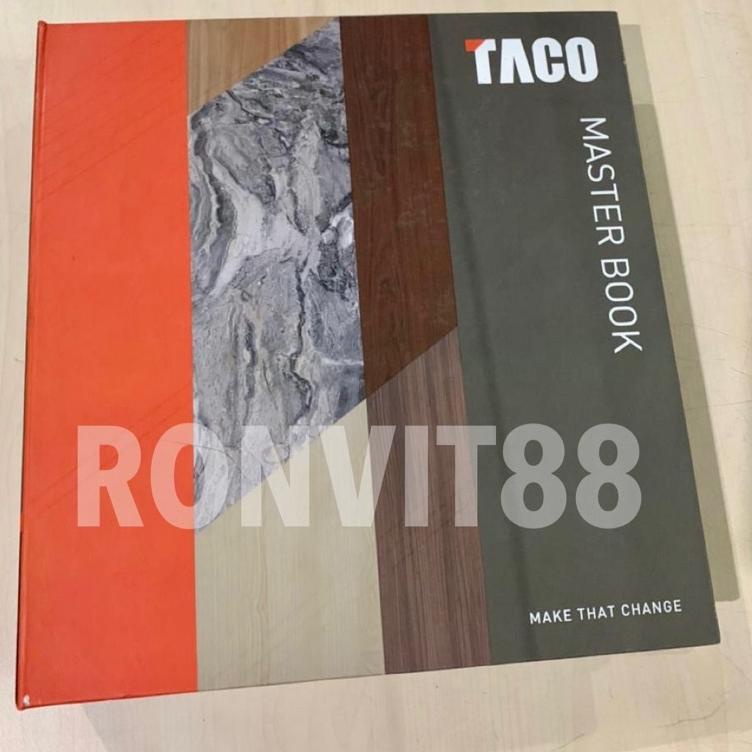 RTKODE68 READY STOCK Katalog TACO MASTER BOOK 2022 carta hpl  catalog katalok masterbook murah baru 
