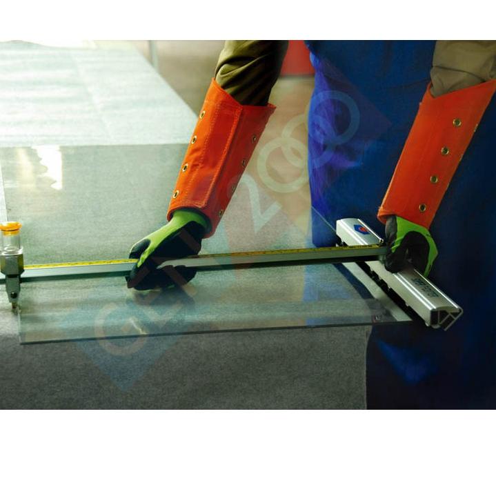 Baru Glass Straight Cutter Roller Guide Roda Alat Pemotong Kaca Lurus T CUTTER KD BP11