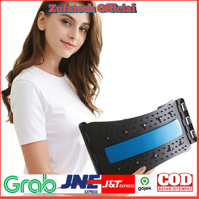 KKHealthy Alat Penunjang Kesehatan Punggung Correction Device - D869 - Black/Blue