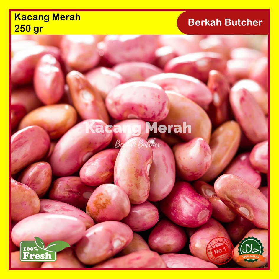 Sayur Kacang Merah 250 gr - Berkah Butcher