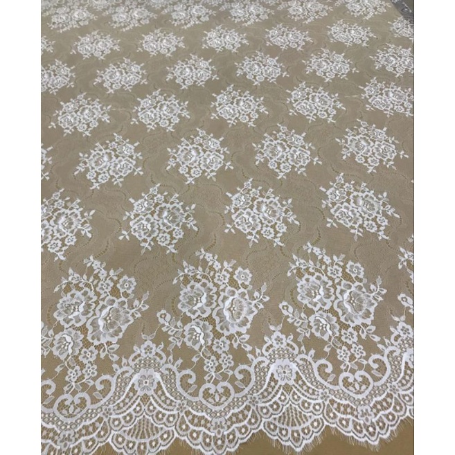 kain brokat / lace import