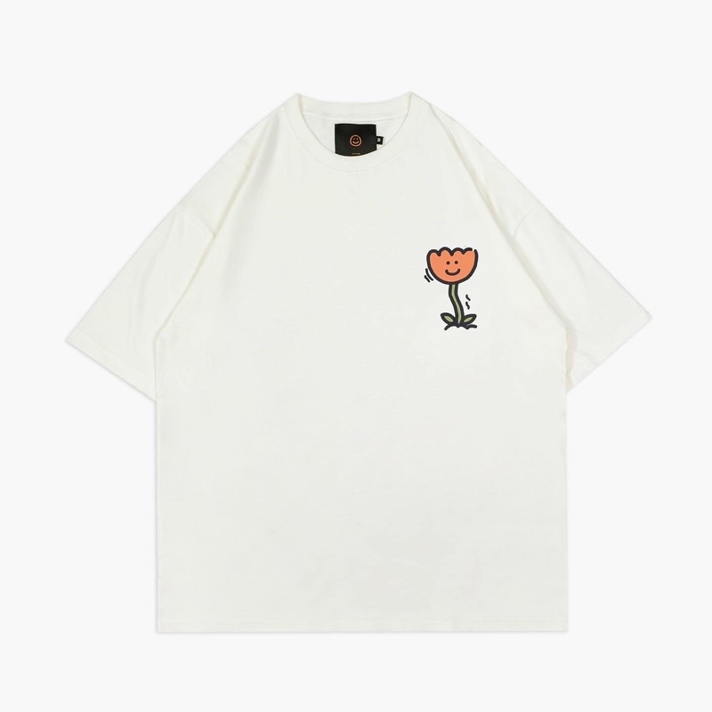 FAITH FADE LOTU - Tulipey Oversized Tee (Broken White)