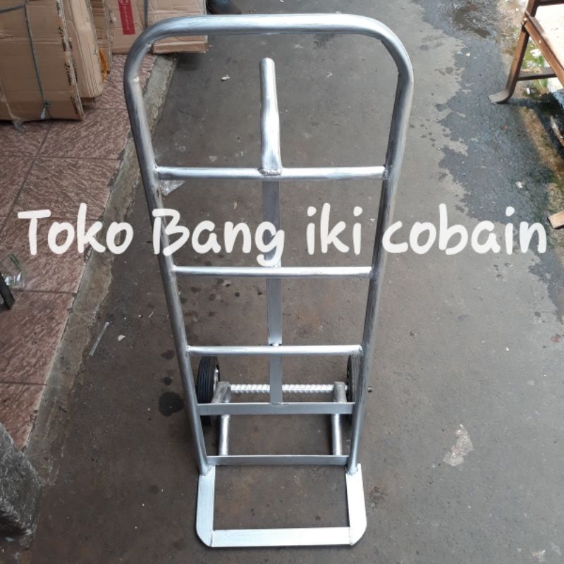 Troli Angkut Barang 300kg Gerobak Trolley Barang 7 inch
