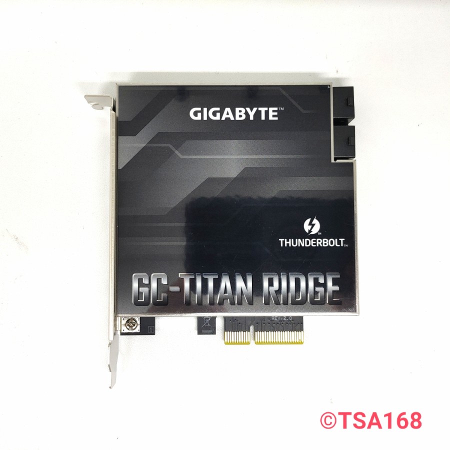 Gigabyte GC Titan Ridge 2.0 Thunderbolt 3 PCIe Card GC-Titan TB 3.0 PC