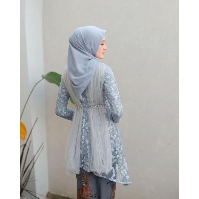 SET COUPLE ZARA ICE BLUE | KEBAYA MODERN KEBAYA LAMARAN KEBAYA WISUDA KEBAYA TUNANGAN TERBARU