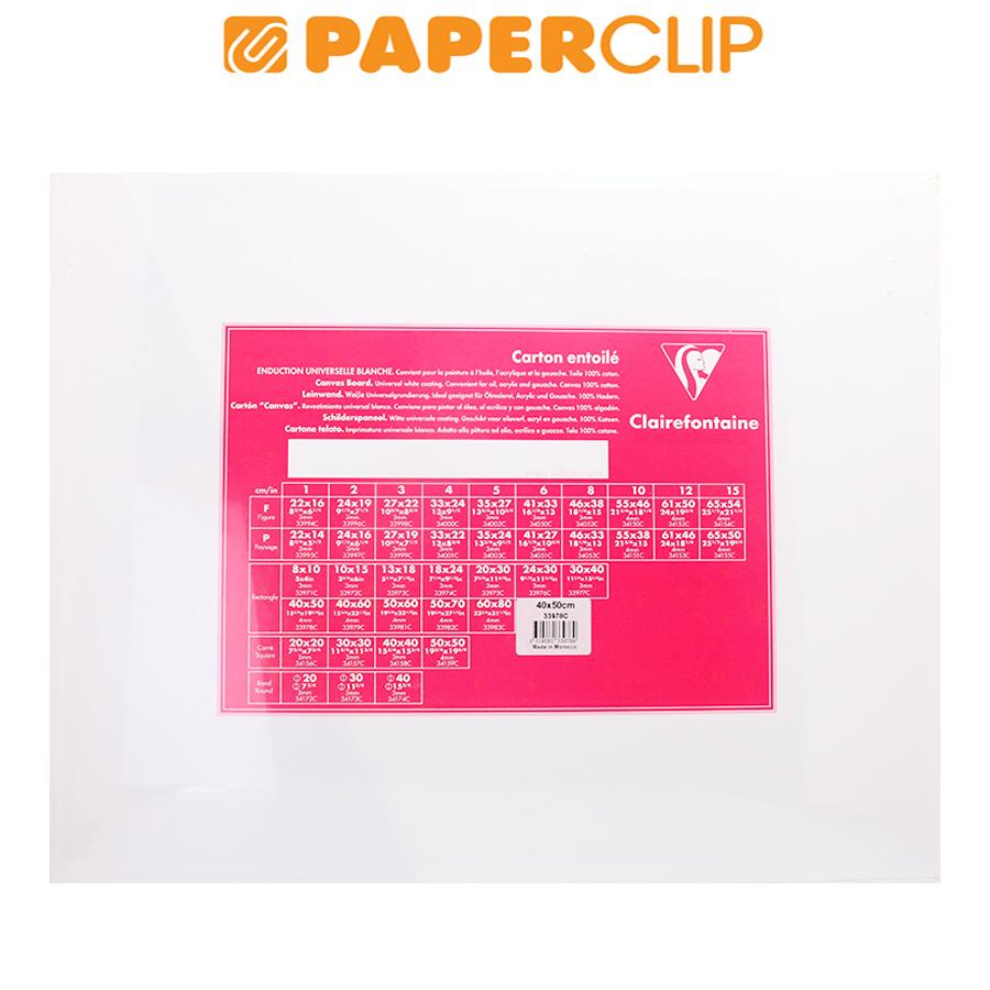 

CANVAS BOARD CLAIREFONTAINE 40X50 33978C