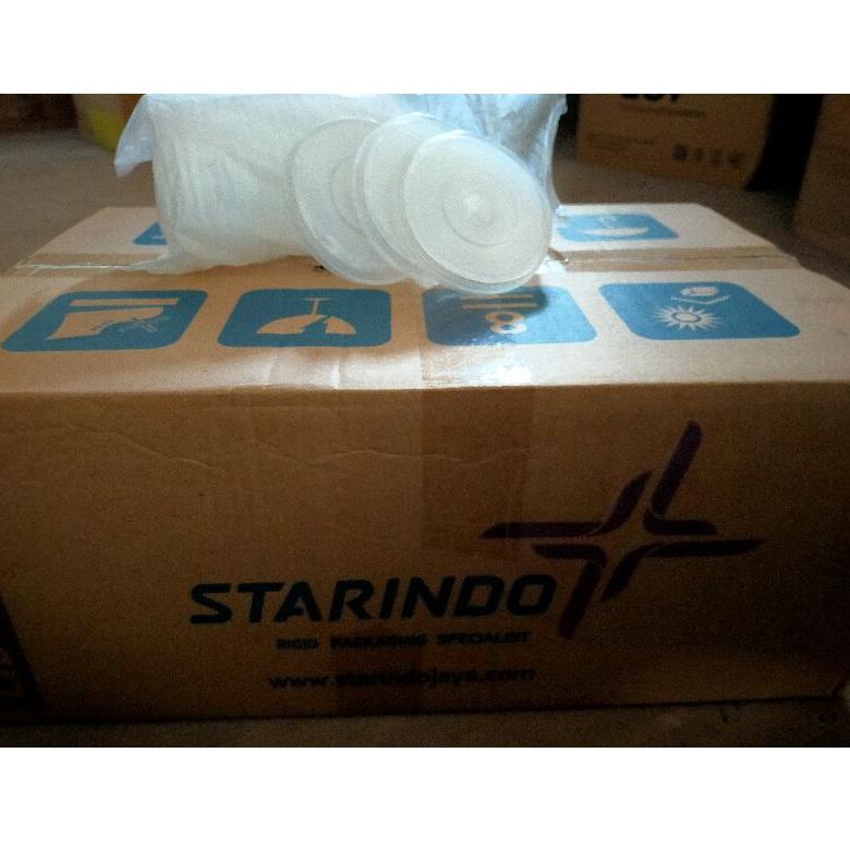 

☻☻► TUTUP GELAS POP ICE DATAR DIAMETER BESAR 9,5 cm STARINDO