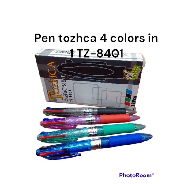 

pulpen/pen 4 warna tozhca tz-8401