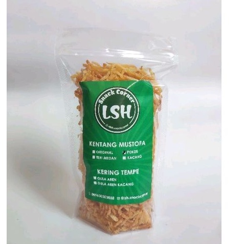 

Keripik KENTANG MUSTOFA LSH Polos, Gurih Tidak Pedas, Tampa Pengawet & MSG 200gram