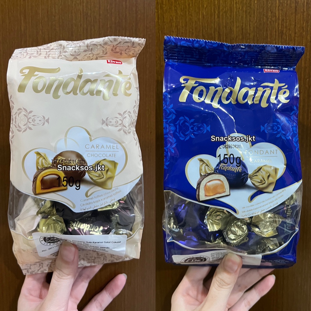 

[150gr] ELVAN FONDANTE CARAMEL CHOCOLATE / FONDANT CARAMEL