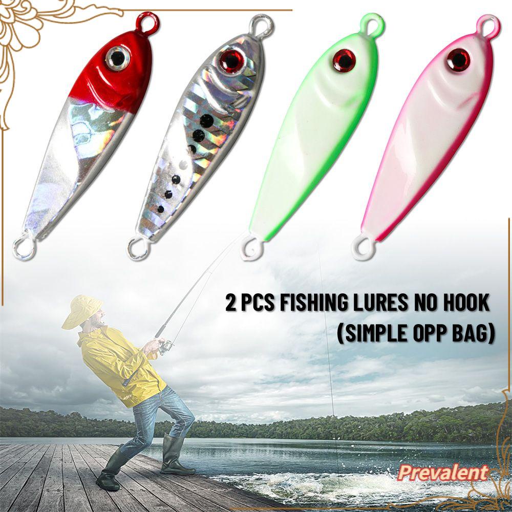 Preva Metal Fishing Lure no hook Top 20g 5cm Warna Warni Pengecoran Timah