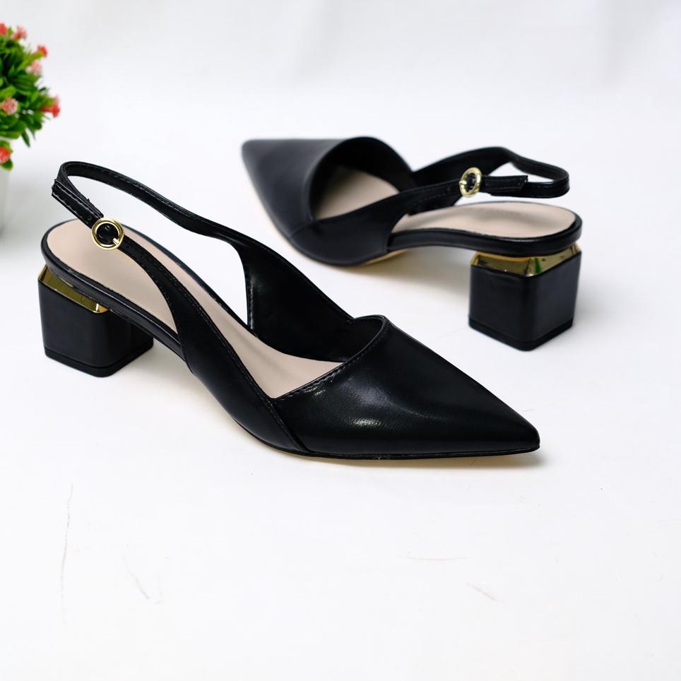 Harga Termuraah SEPATU KERJA WANITA BRANDED IMPORT CKS130 SLINGBACK HEELS PREMIUM