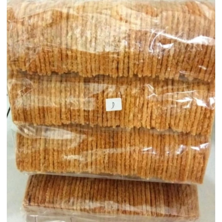 kue kapit rasa original dan durian gurih kemasan 500gr/kapit kipas/