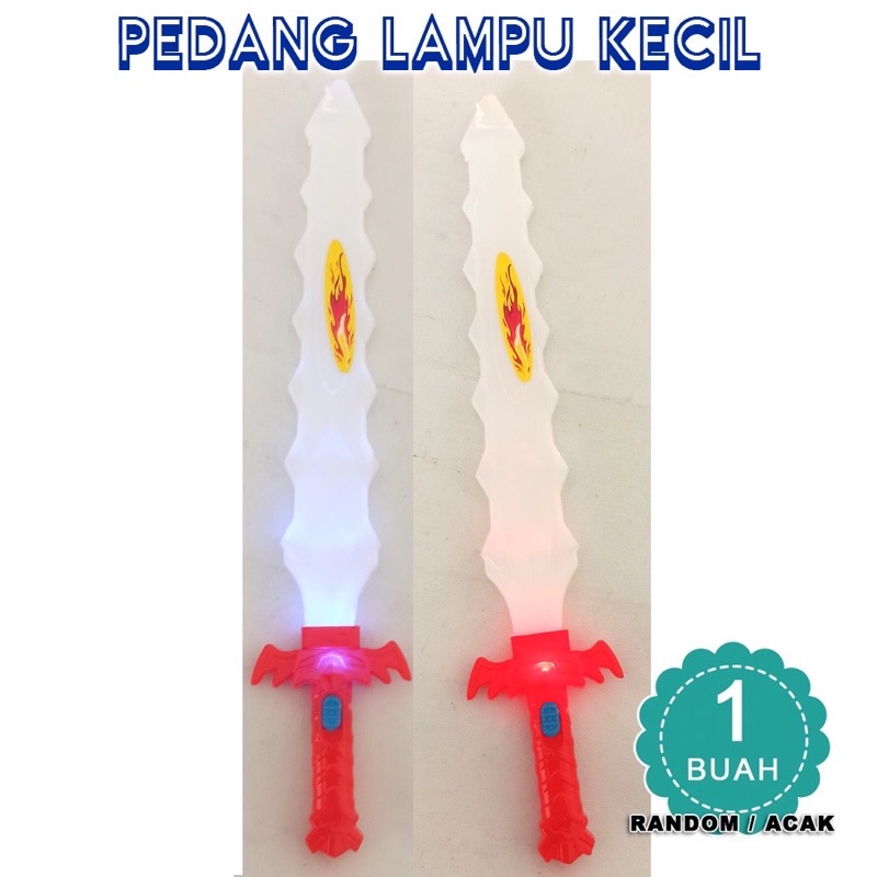 pedang pedangan lampu / pedang led nyala / mainan anak murah