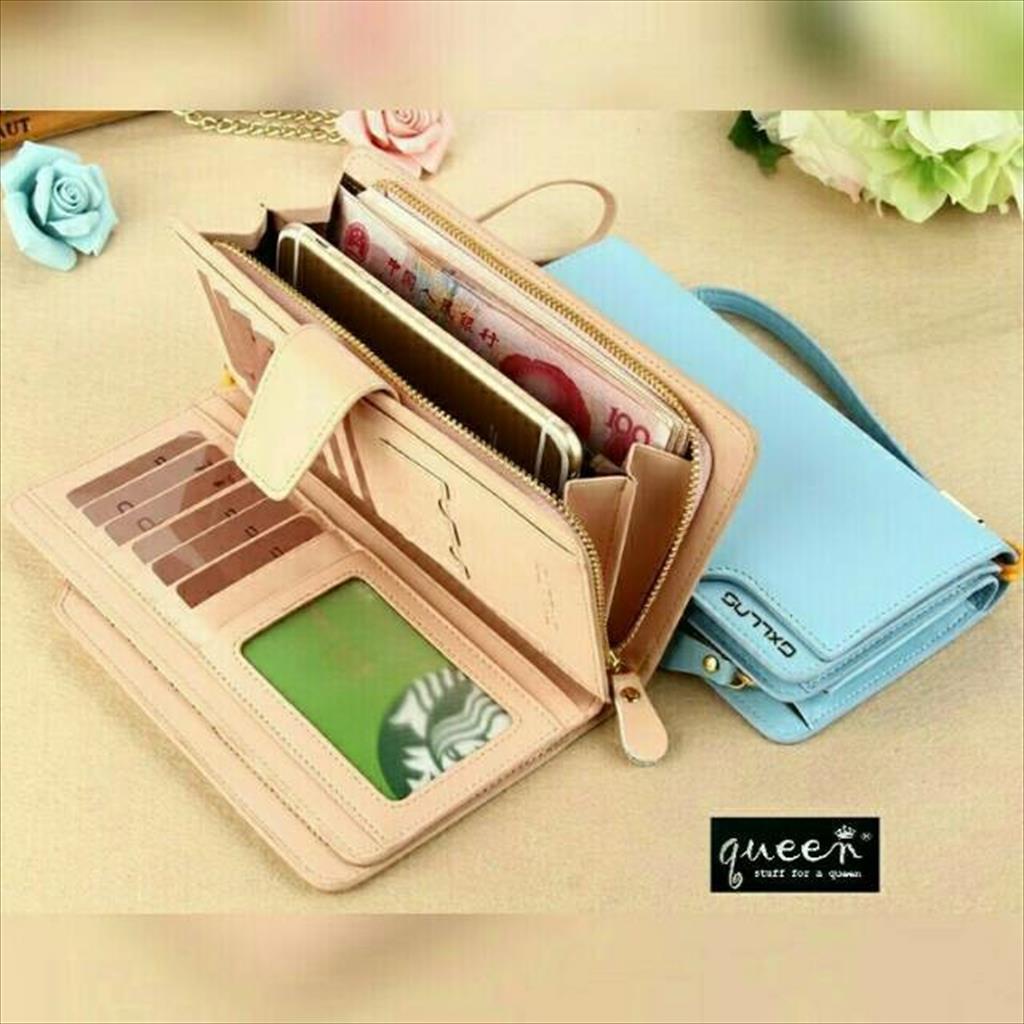 MJS 073 - Wallet / Dompet Wanita Lipat Panjang fashion korea Bella