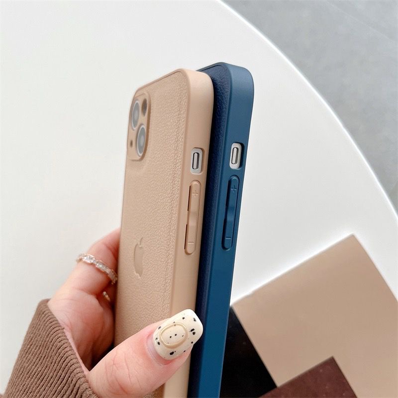 Fuze Leather Case iPhone 11 Pro 11 Promax 11 X / XS XR XSMAX Square EDGE Leather + Protector Camera