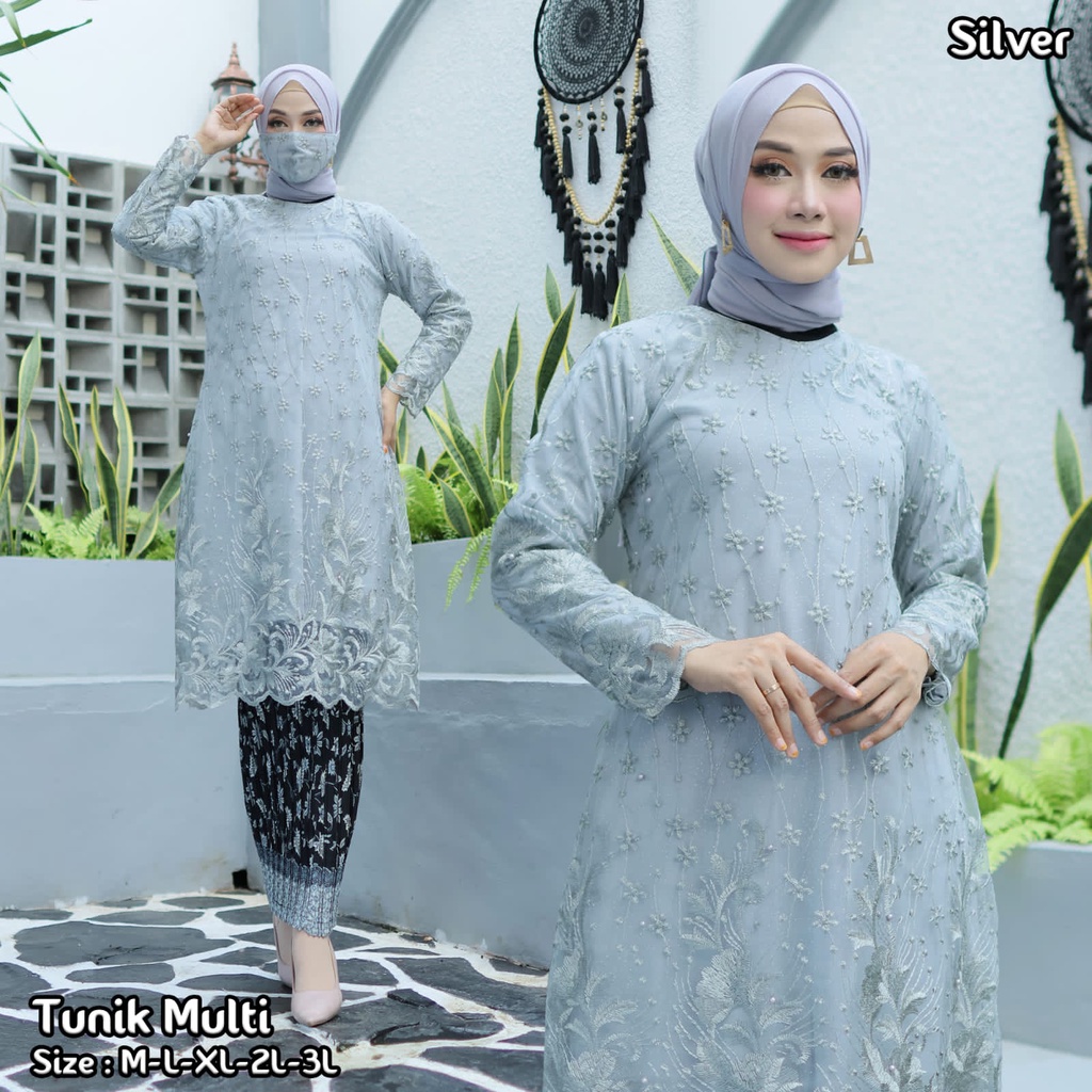 KEBAYA PESTA-SETELAN KEBAYA TUNIK TILLE-KEBAYA WISUDA-SETELAN KEBAYA WISUDA-KEBAYA WISUDA TERBARU