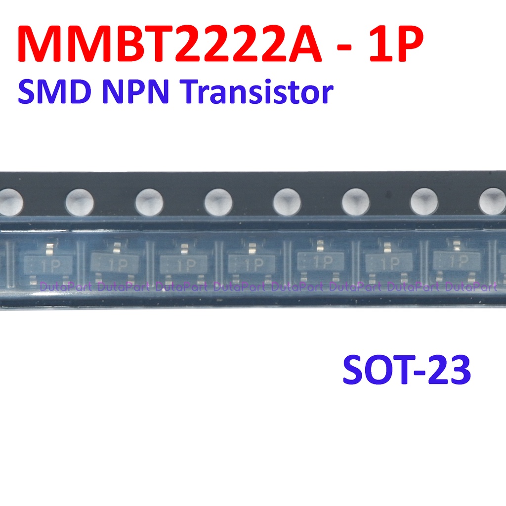 1P MMBT2222A NPN SMD TRANSISTOR 40V 600mA SOT-23