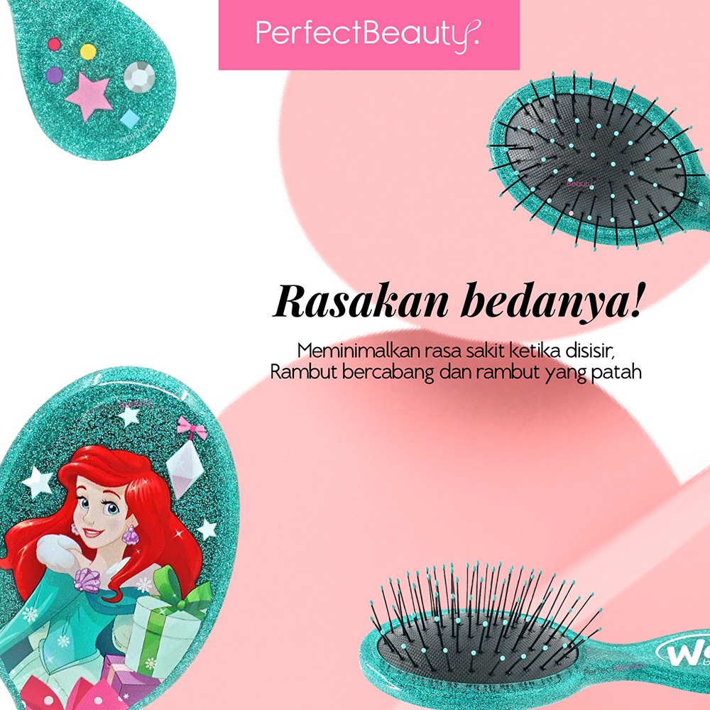 The Wet Brush Mini Disney Glitter Ball Series (Sisir Anak)