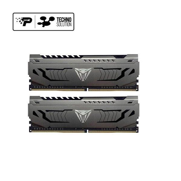 Patriot Viper Steel Ddr4 16Gb (2X8Gb) 4400Mhz Memory Ram Pc Komputer