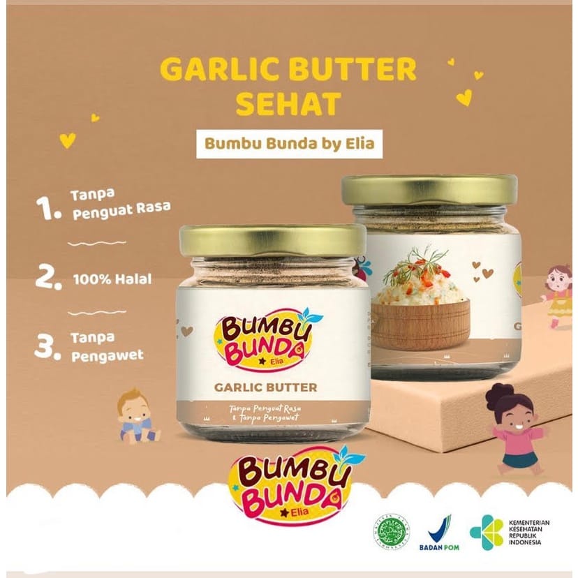 Bumbu Bunda Elia Powder 40g - Bumbu Non MSG Untuk MPASI