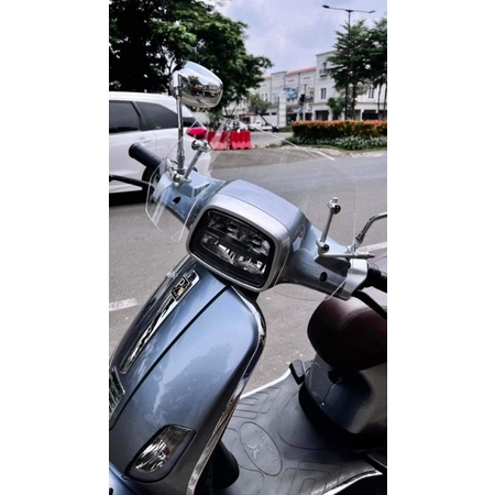 Windshield Uwinfly T3 Visor molis vespa listrik t3